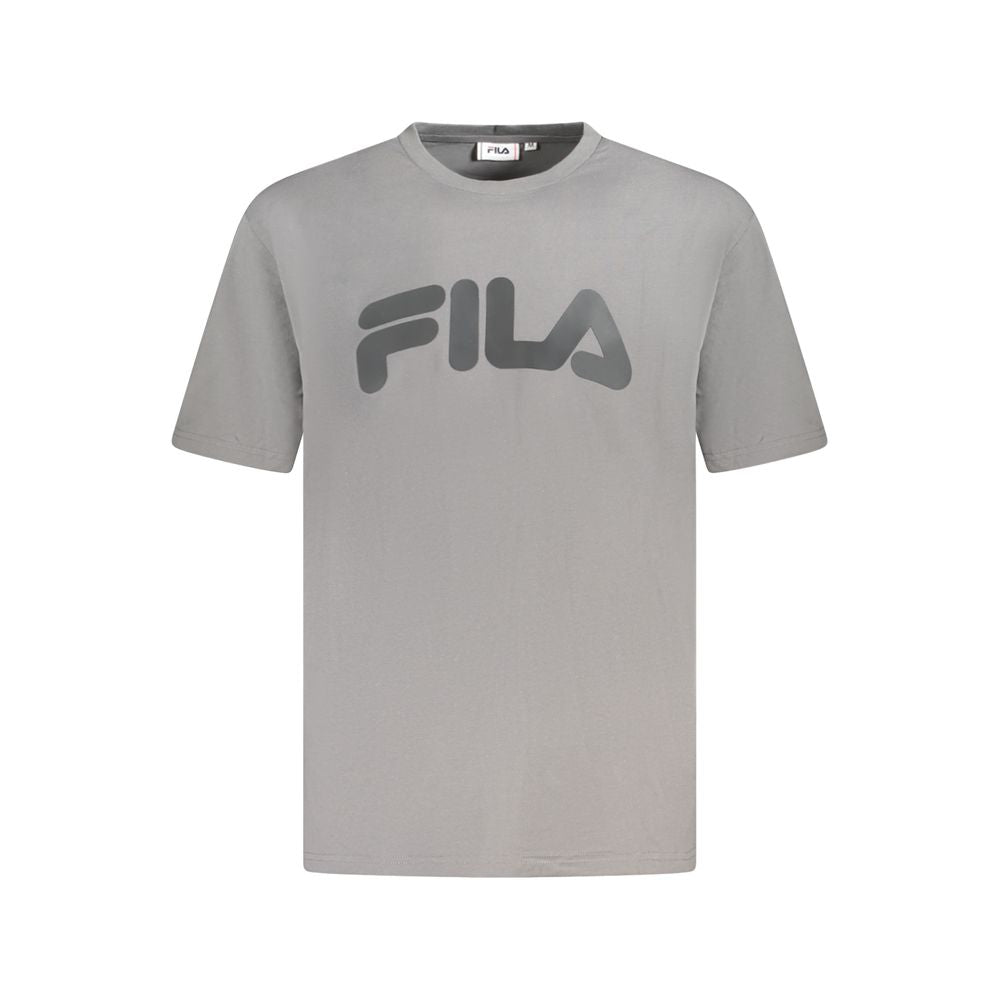 Fila Graues Baumwoll-T-Shirt