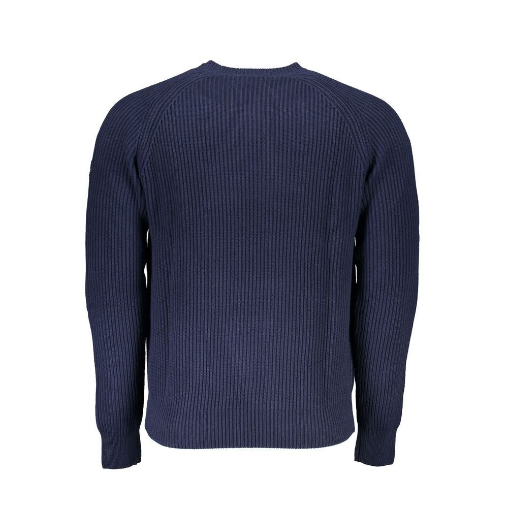 North Sails Men's Blue Cotton Sweater