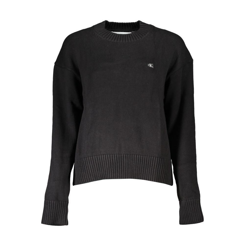 Calvin Klein Elegant Long-Sleeve Crew Neck Sweater