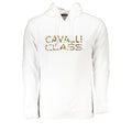 Cavalli Class Men's White Cotton Sweater