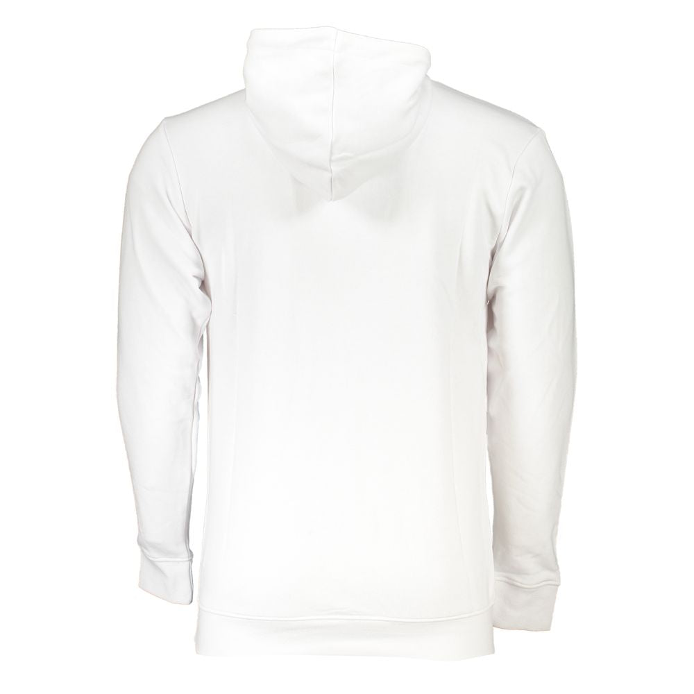 Cavalli Class Men's White Cotton Sweater