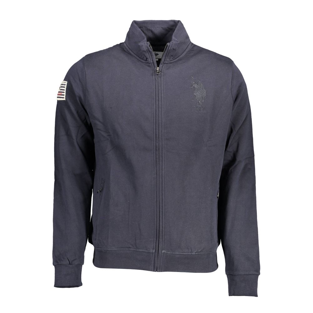 U.S. POLO ASSN. Men's Blue Cotton Sweater
