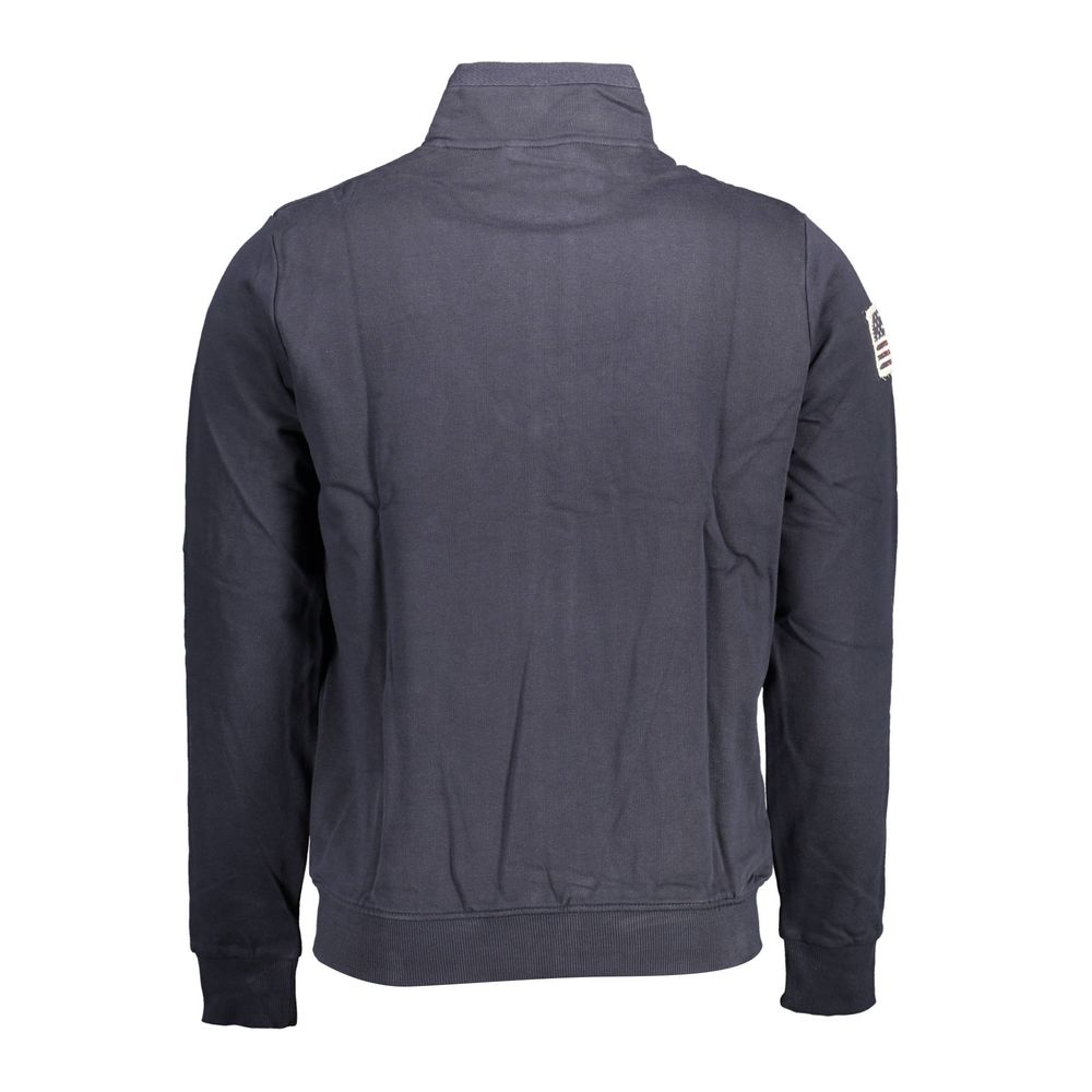 U.S. POLO ASSN. Men's Blue Cotton Sweater