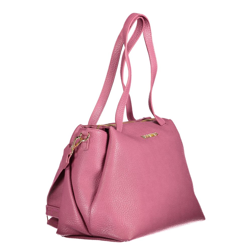 Mario Valentino Handtasche aus pinkem Polyethylen
