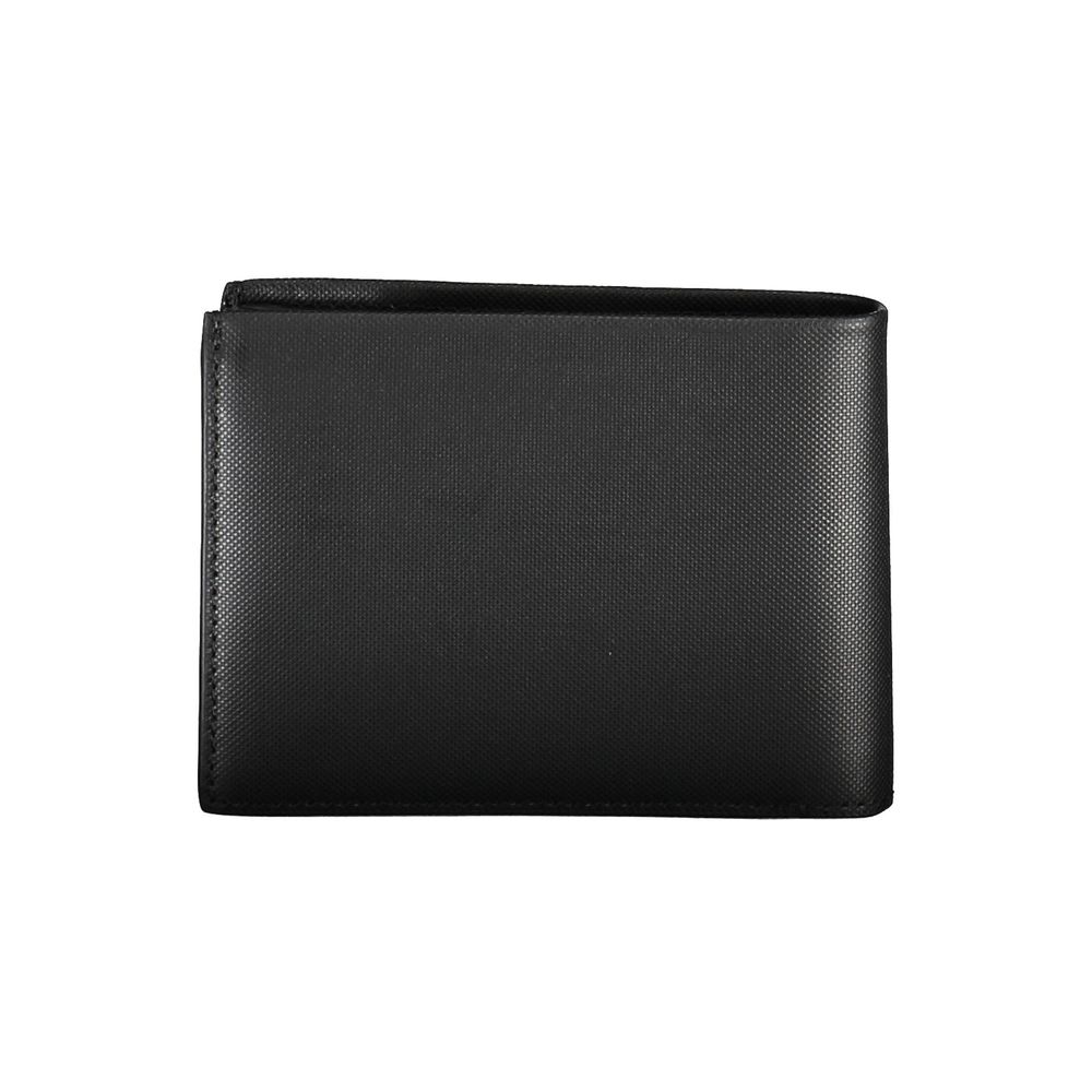 Calvin Klein Schwarzes Leder Portemonnaie für Herren