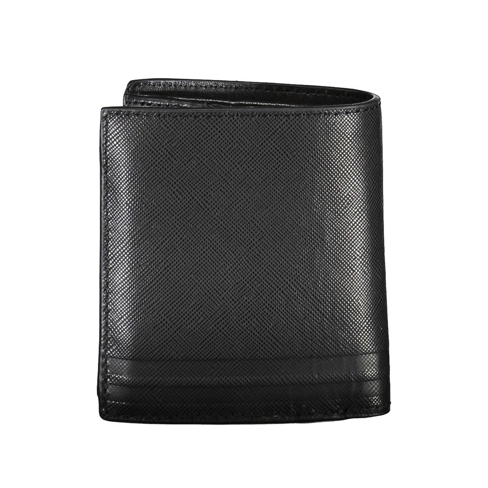 Tommy Hilfiger Men's Black Leather Wallet