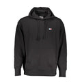 Tommy Hilfiger Schwarzer Herren-Hoodie aus Baumwolle