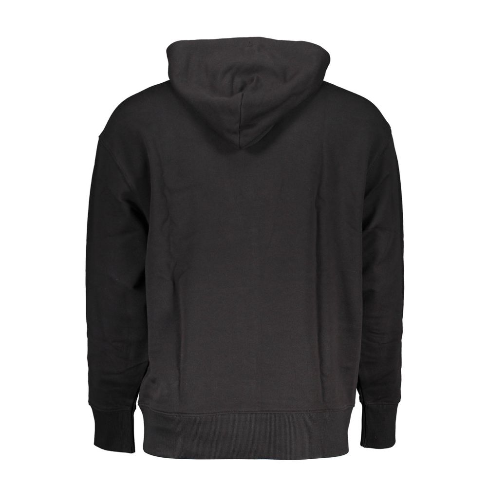Tommy Hilfiger Schwarzer Herren-Hoodie aus Baumwolle