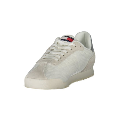 Tommy Hilfiger Weißer Polyester Damen Sneaker