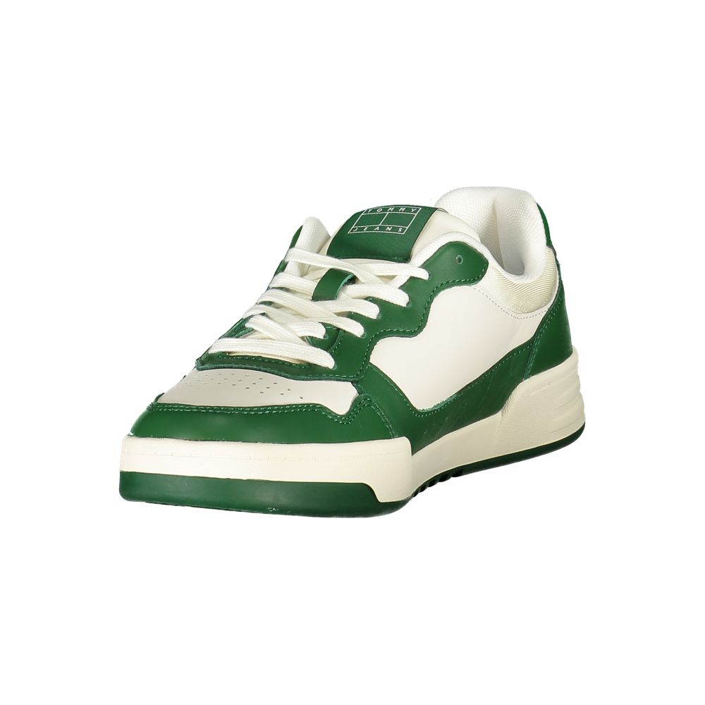 Tommy Hilfiger White Polyester Sneaker