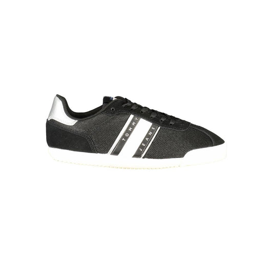 Tommy Hilfiger Schwarzer Polyester Damen Sneaker