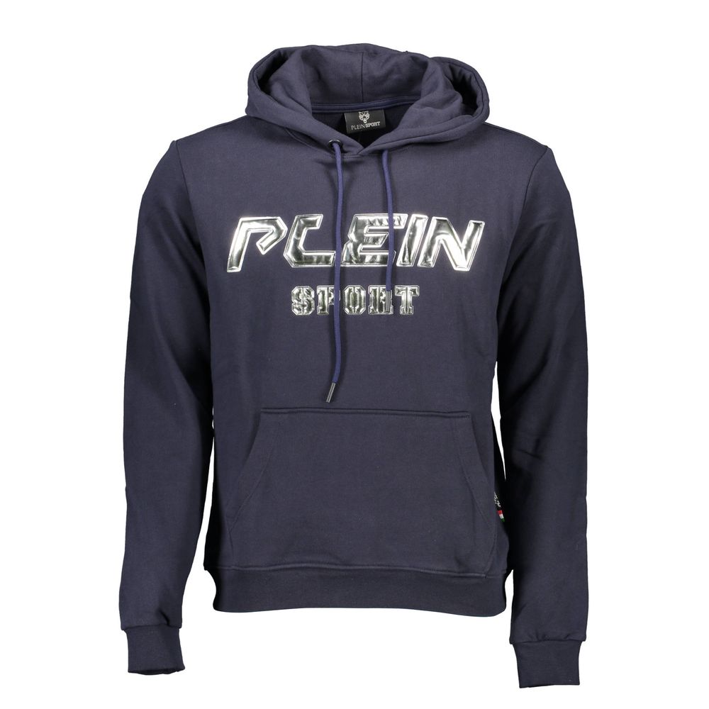 Plein Sport Baumwoll-Sweatshirt in Blau