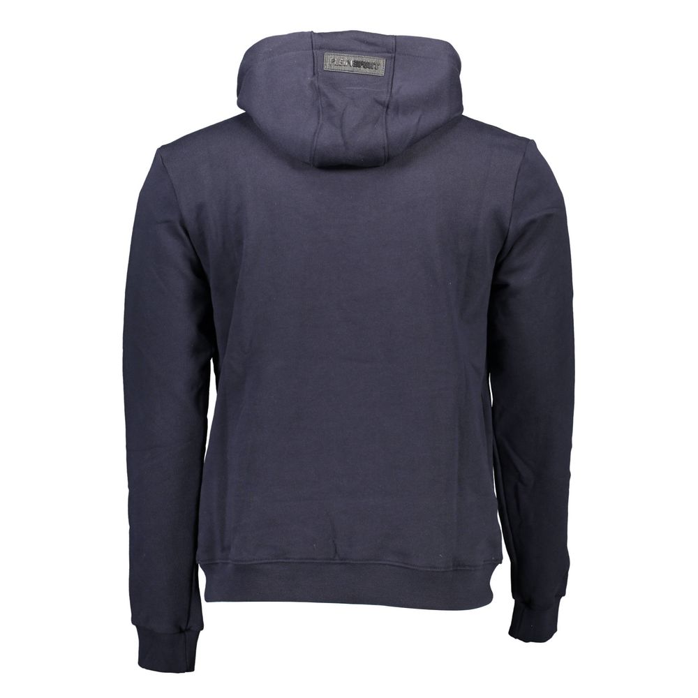 Plein Sport Baumwoll-Sweatshirt in Blau