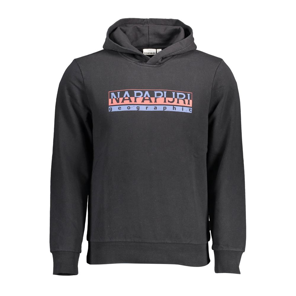 Napapijri Baumwoll-Sweatshirt in Schwarz