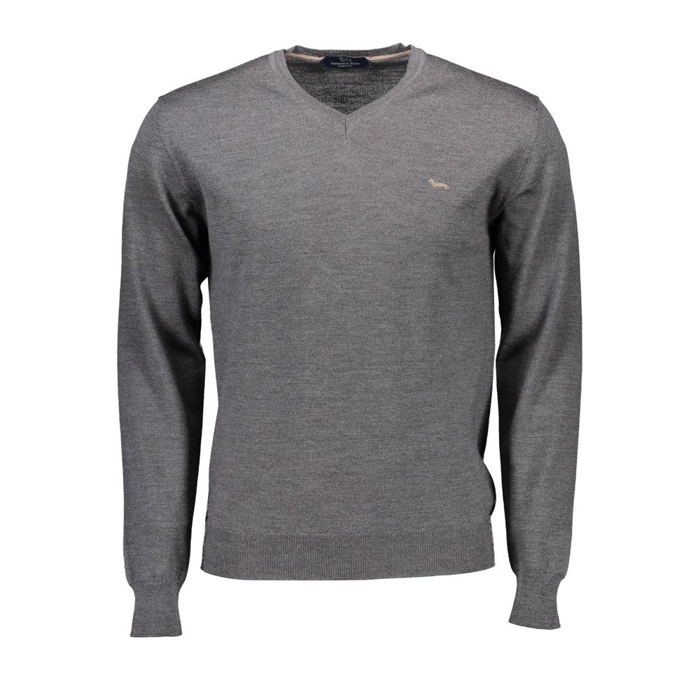 Harmont & Blaine Grey Wool Sweater