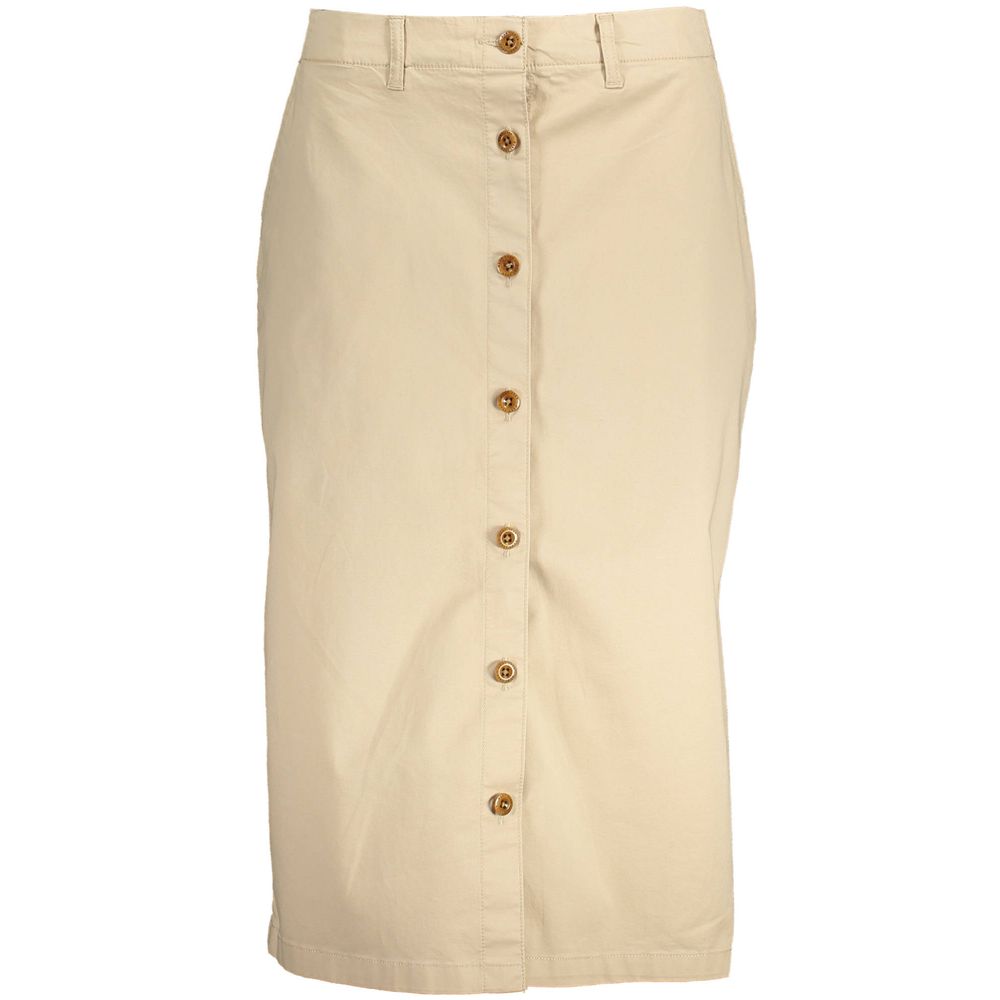 Gant Baumwollrock in Beige