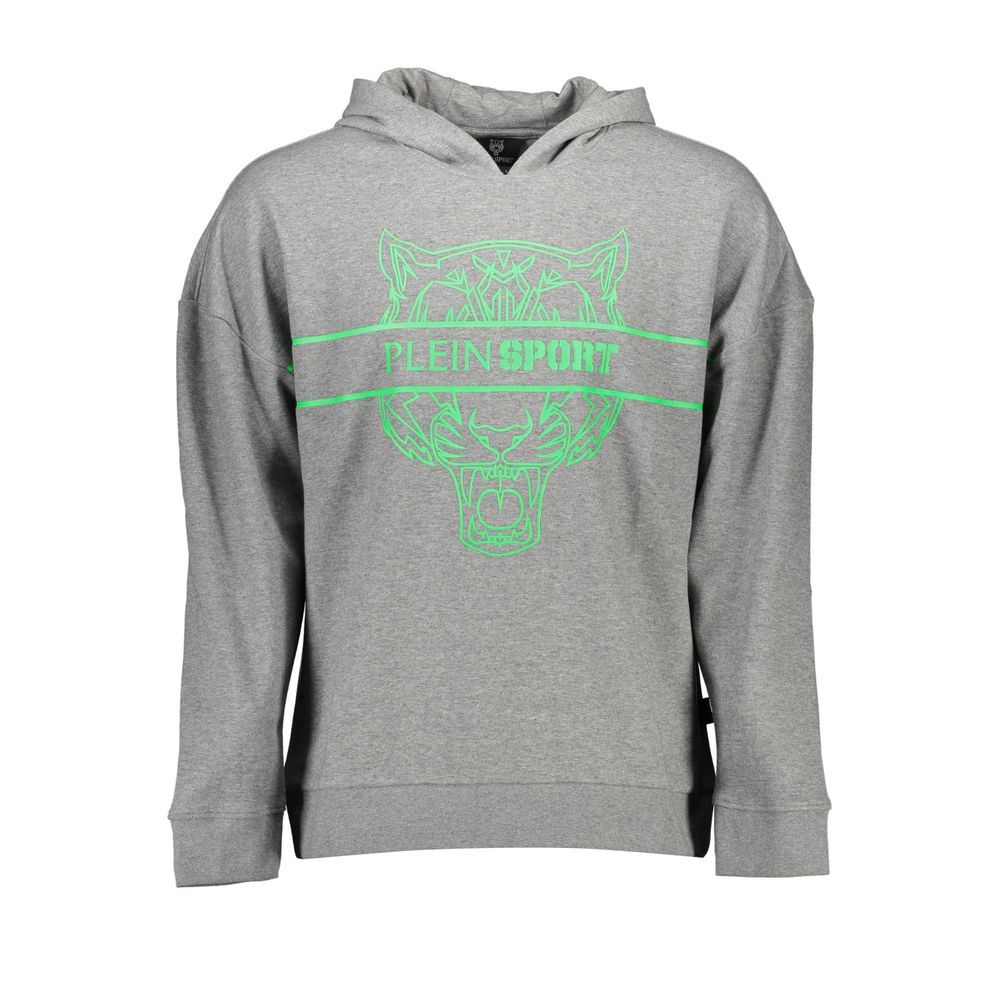 Plein Sport Grauer Baumwoll-Sweatshirt