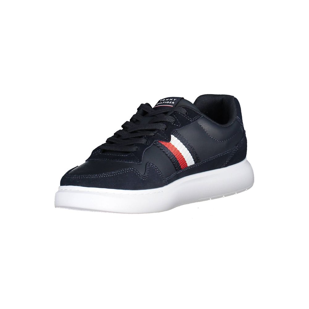 Tommy Hilfiger Blue Polyester Sneakers