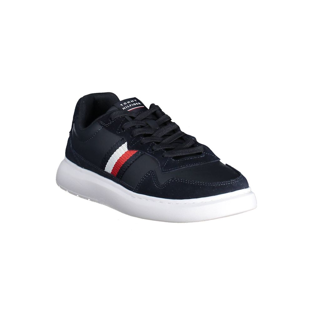 Tommy Hilfiger Blue Polyester Sneakers