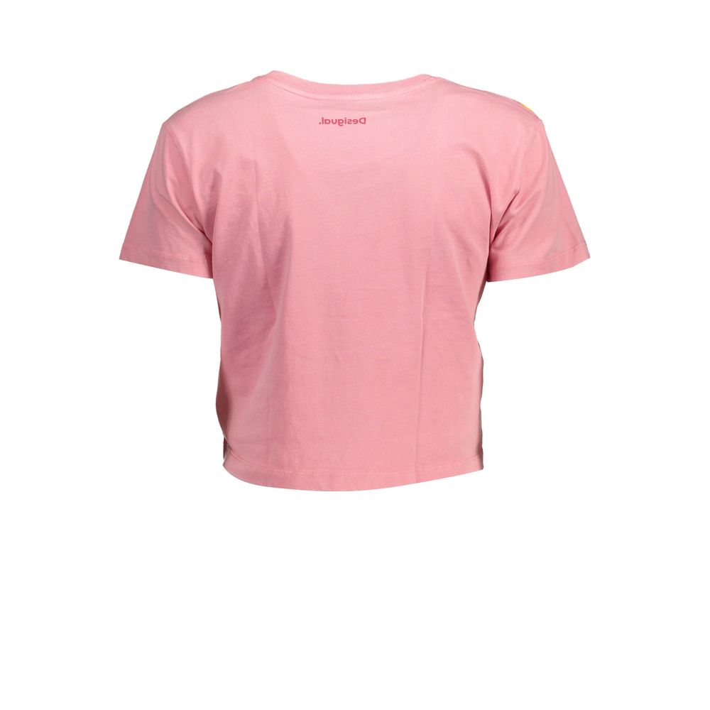 Desigual Rosa Baumwolle Damen Top