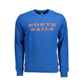 North Sails Blauer Baumwollpullover für Männer