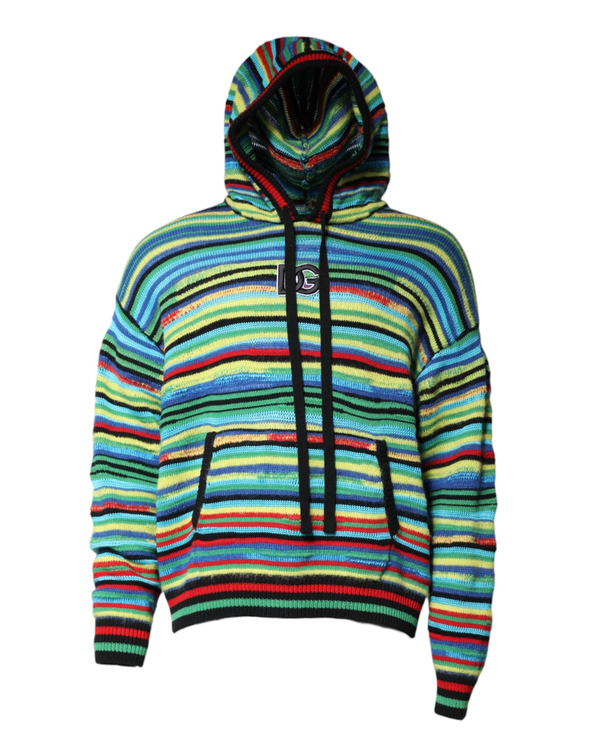 Dolce & Gabbana Multicolor Cotton Hoodie