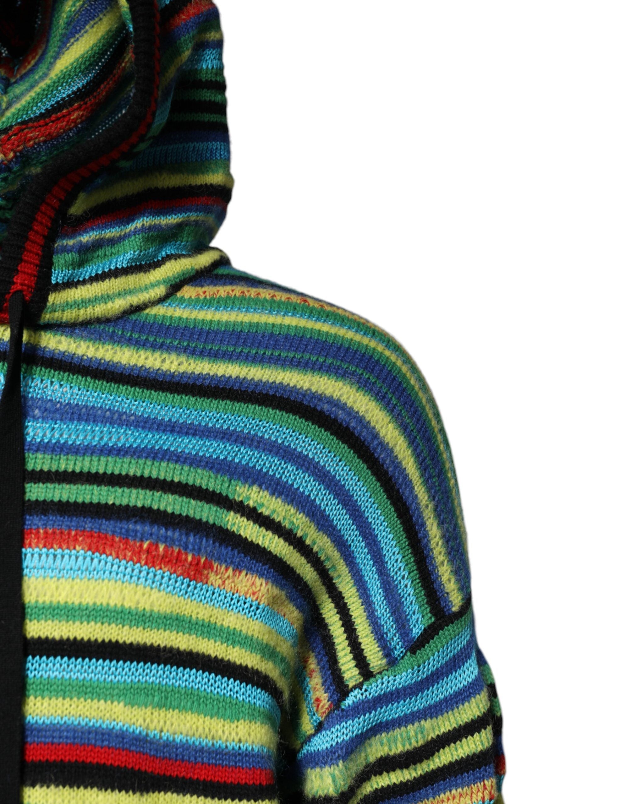 Dolce & Gabbana Multicolor Cotton Hoodie