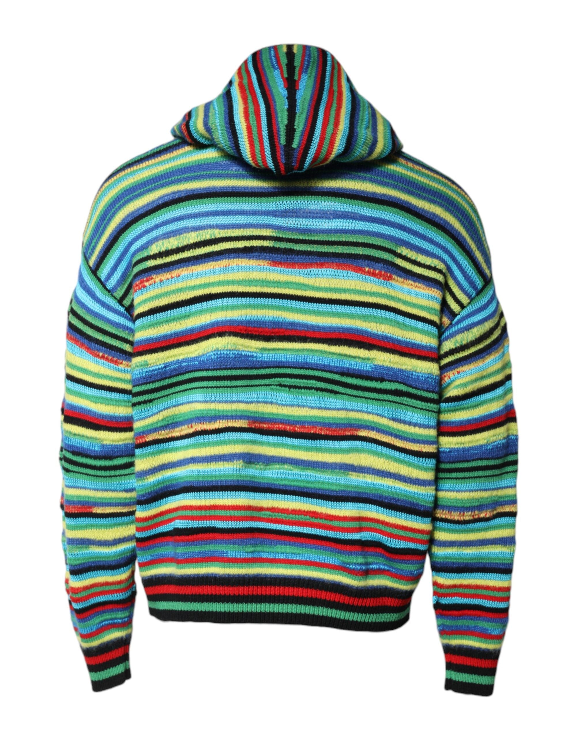 Dolce & Gabbana Multicolor Cotton Hoodie