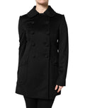 Dolce & Gabbana Black Sartoria Italiano Wool Blazer Jacket