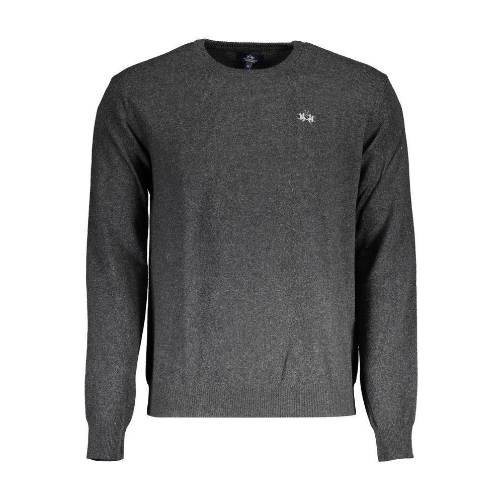 La Martina Brauner Pullover aus Wolle für Männer