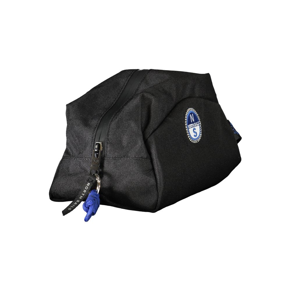 North Sails Kosmetiktasche aus schwarzem Polyester