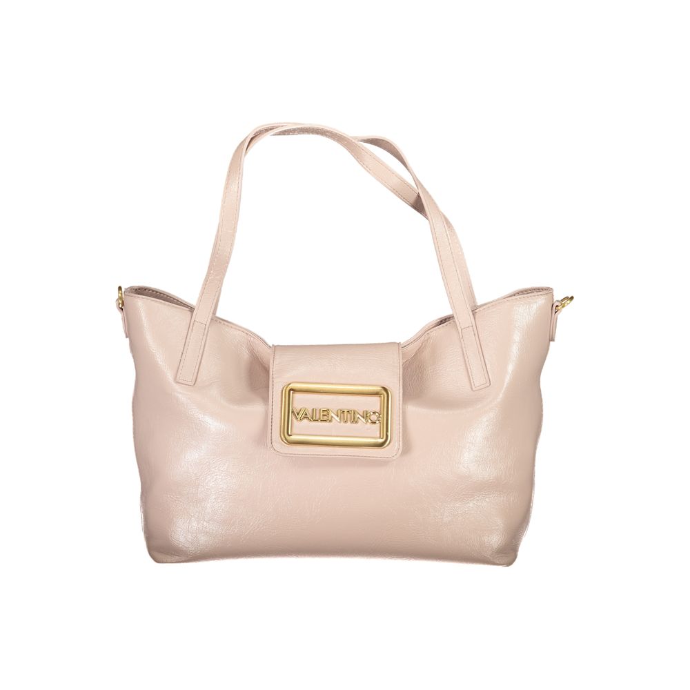 Mario Valentino handbag made of pink polyethylene
