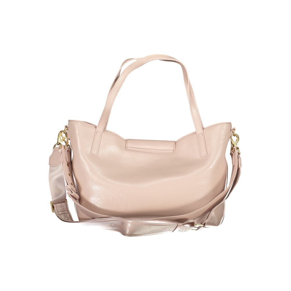 Mario Valentino handbag made of pink polyethylene