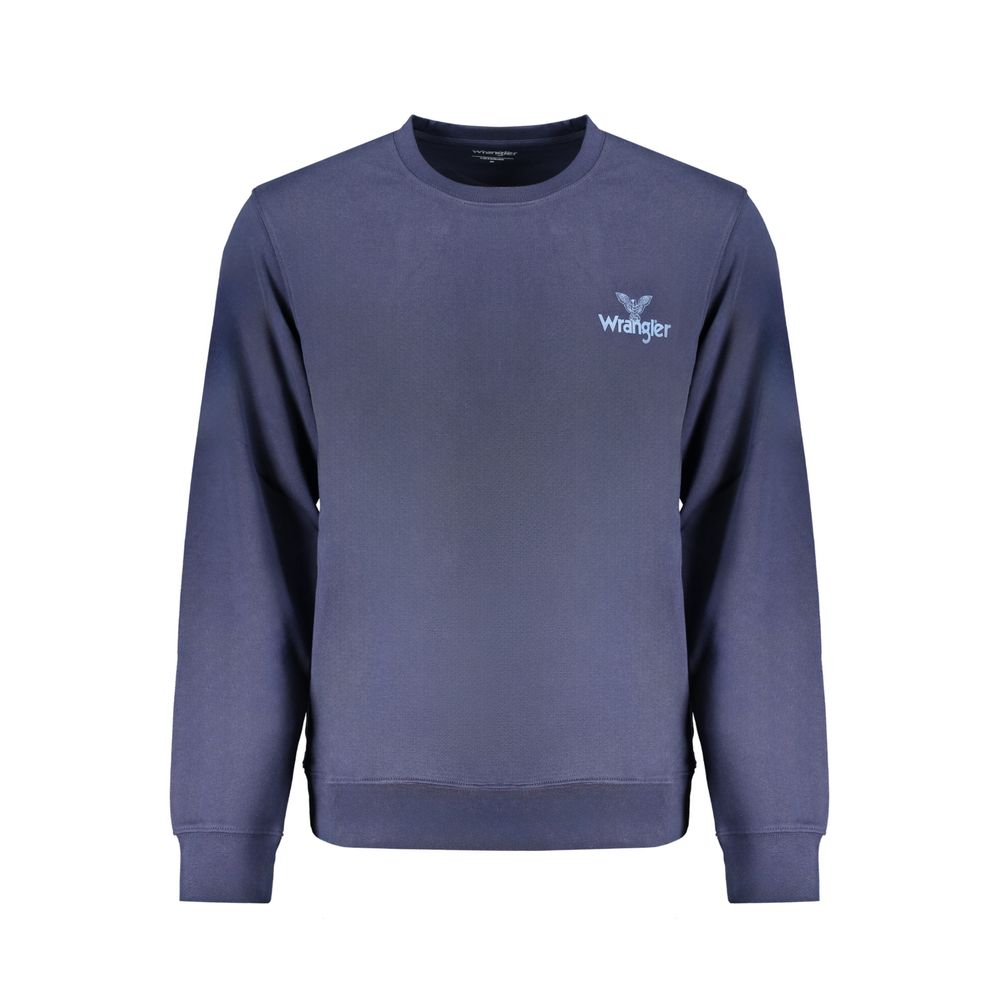 Wrangler Blauer Baumwoll-Sweatshirt