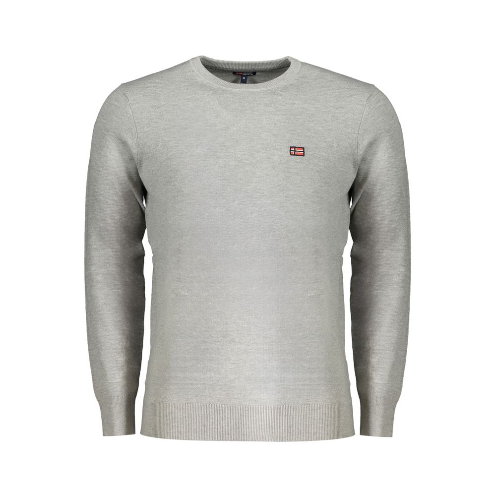 Norway 1963 Marrone Poliammide Herrenpullover