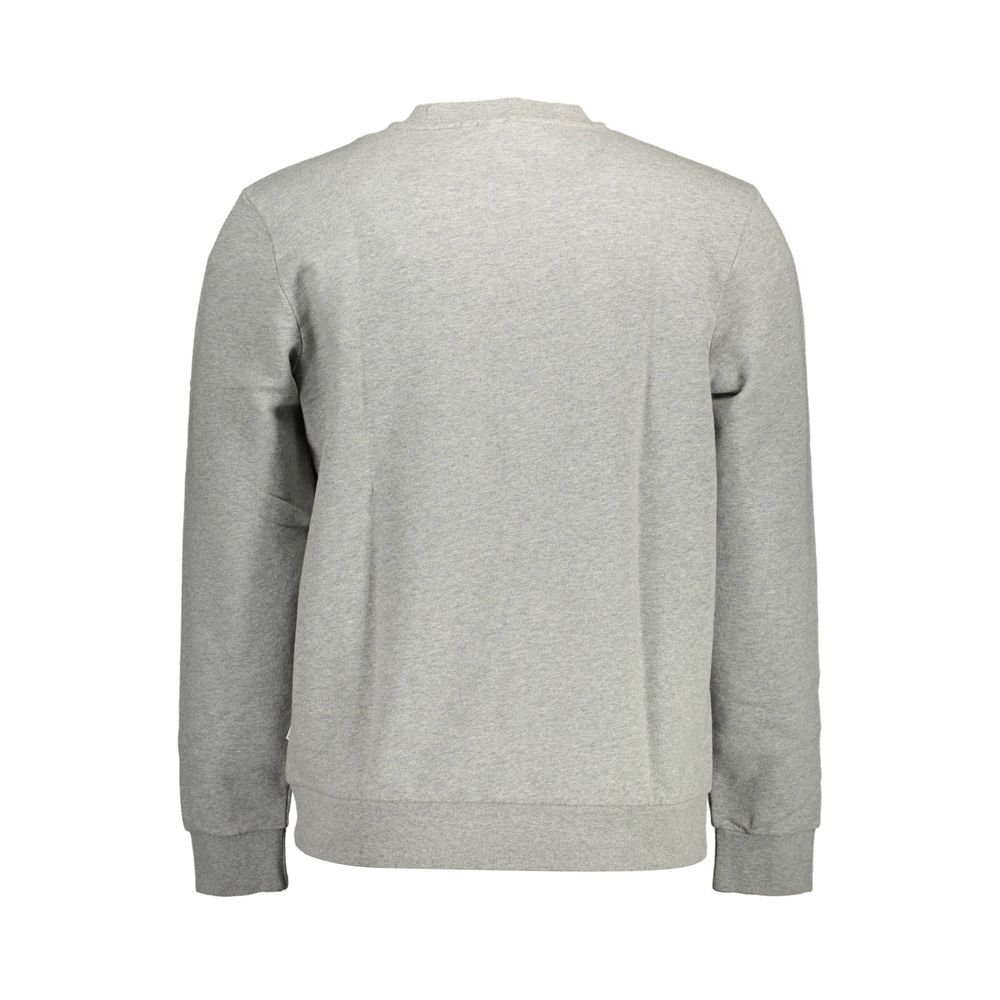 Napapijri Grauer Baumwollpullover für Männer