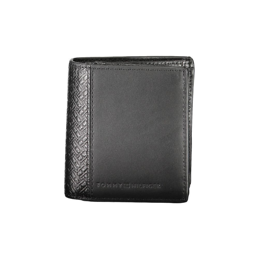 Tommy Hilfiger Men's Black Leather Wallet