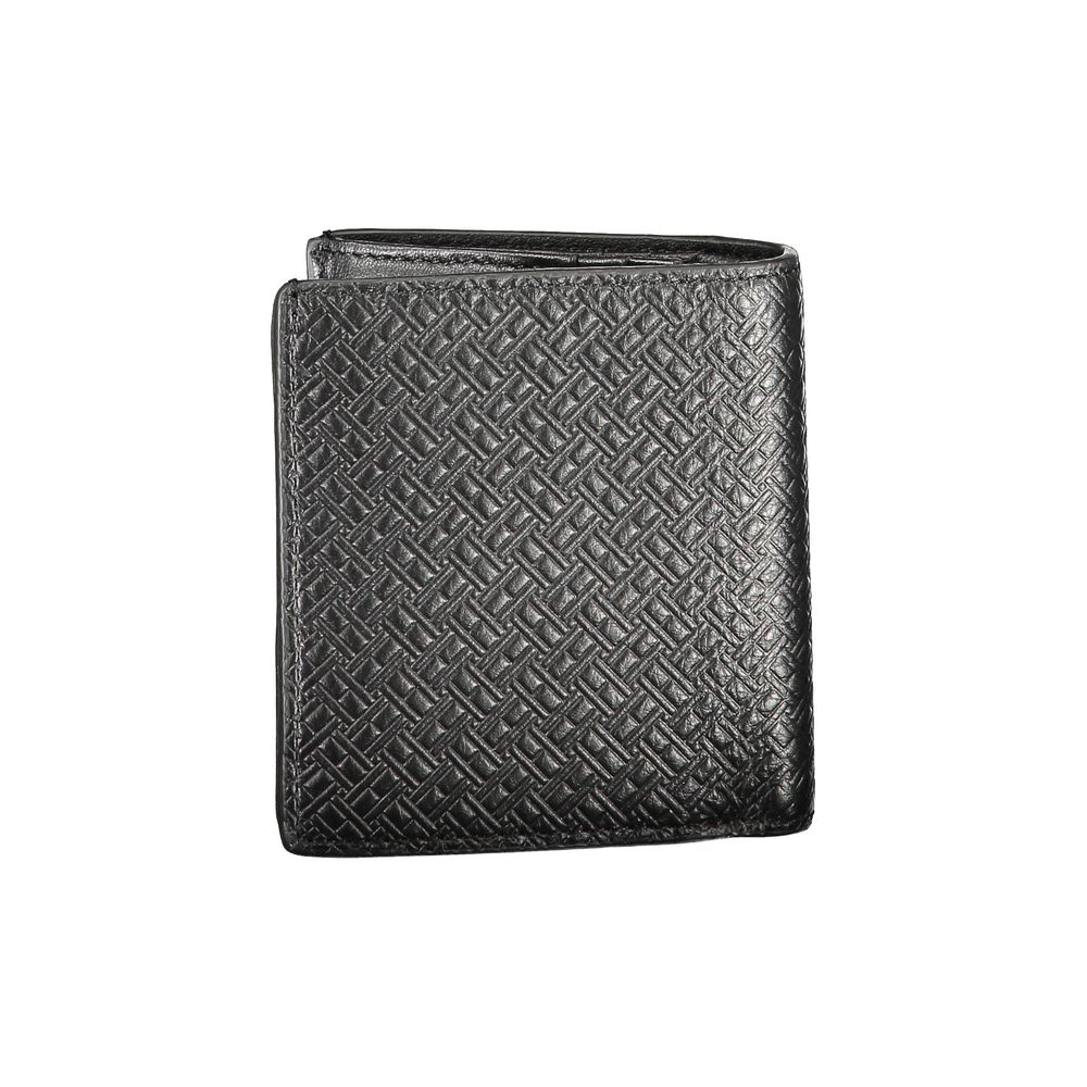 Tommy Hilfiger Men's Black Leather Wallet