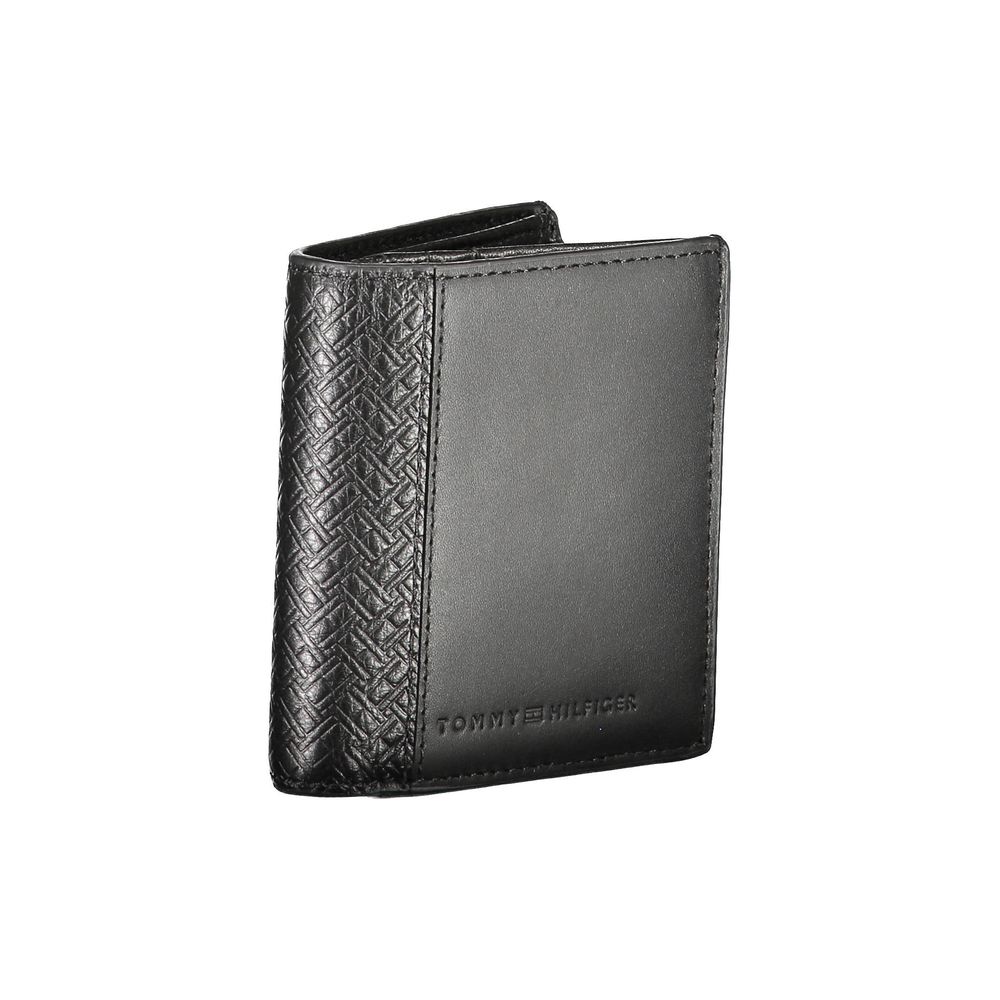 Tommy Hilfiger Men's Black Leather Wallet