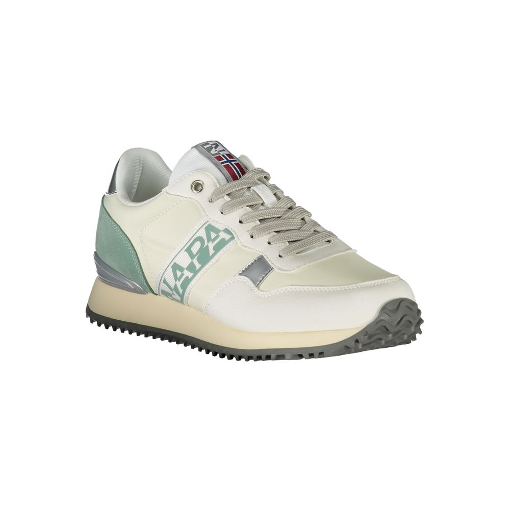 Napapijri Bianco Polyester Damen-Sneaker