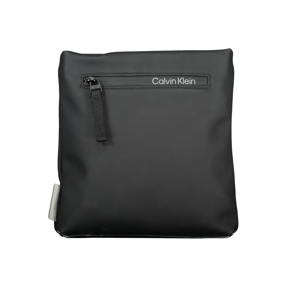Calvin Klein Schwarze Polyester Handtasche