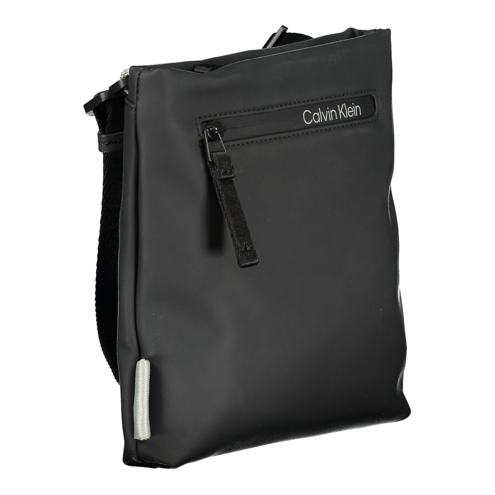 Calvin Klein Schwarze Polyester Handtasche