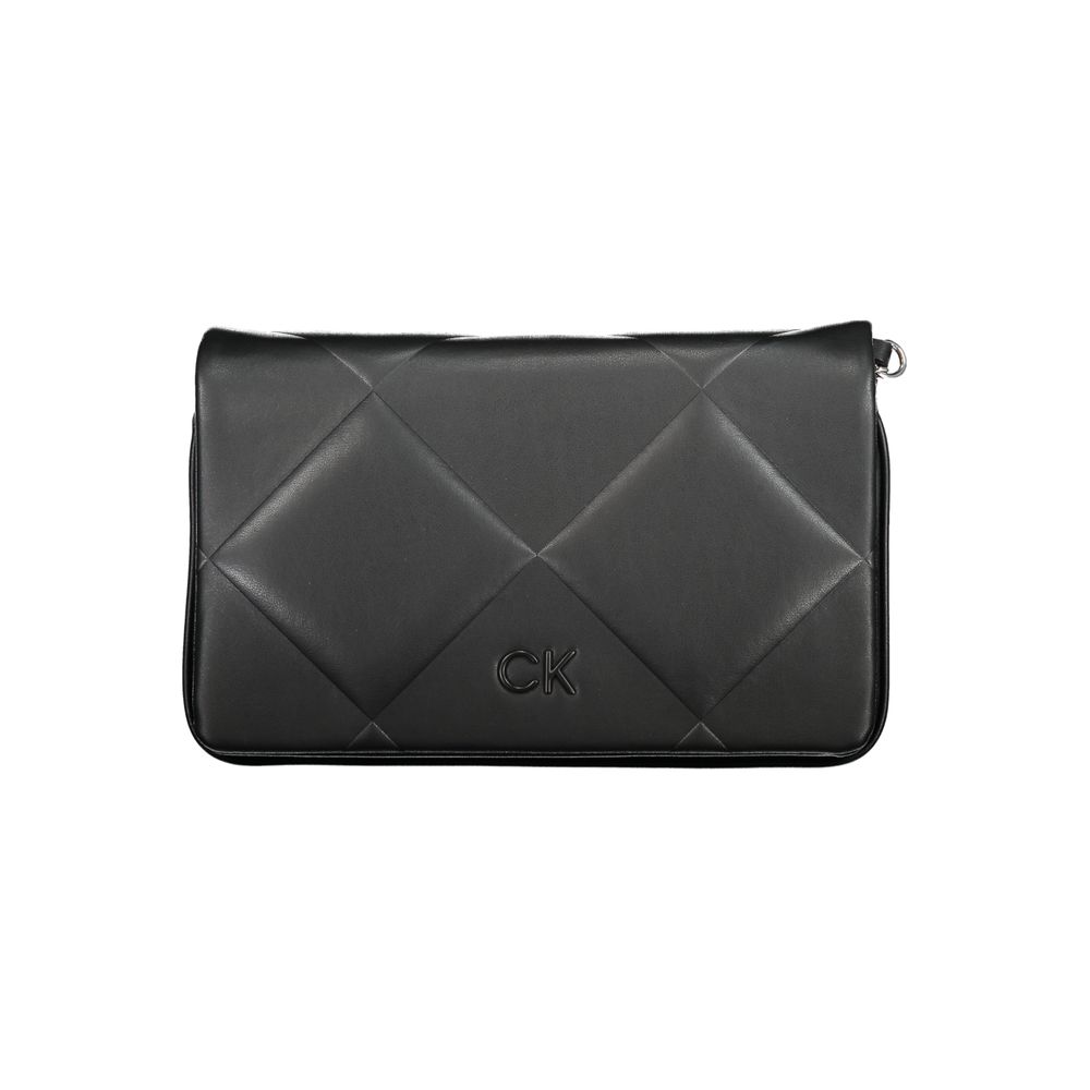 Calvin Klein Schwarze Damen-Handtasche aus Polyurethan