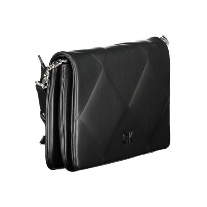 Calvin Klein Schwarze Baumwollhandtasche