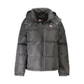 Tommy Hilfiger "Schwarze Damenjacke aus Polyester mit abnehmbarer Kapuze"