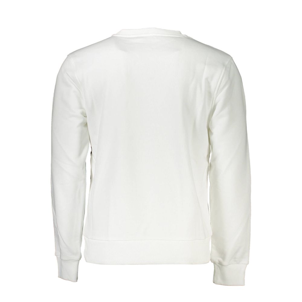 Cavalli Class Baumwoll-Sweatshirt in Weiß