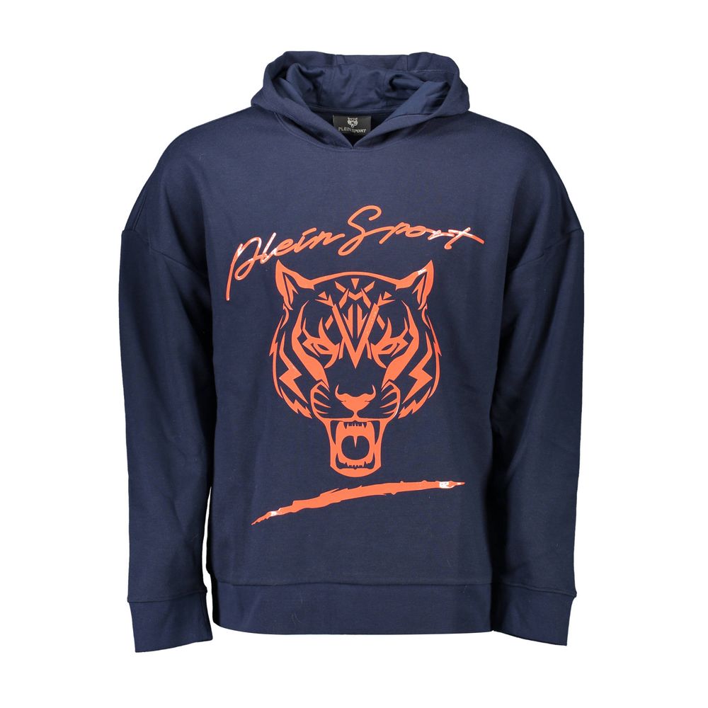 Plein Sport Baumwoll-Sweatshirt in Blau