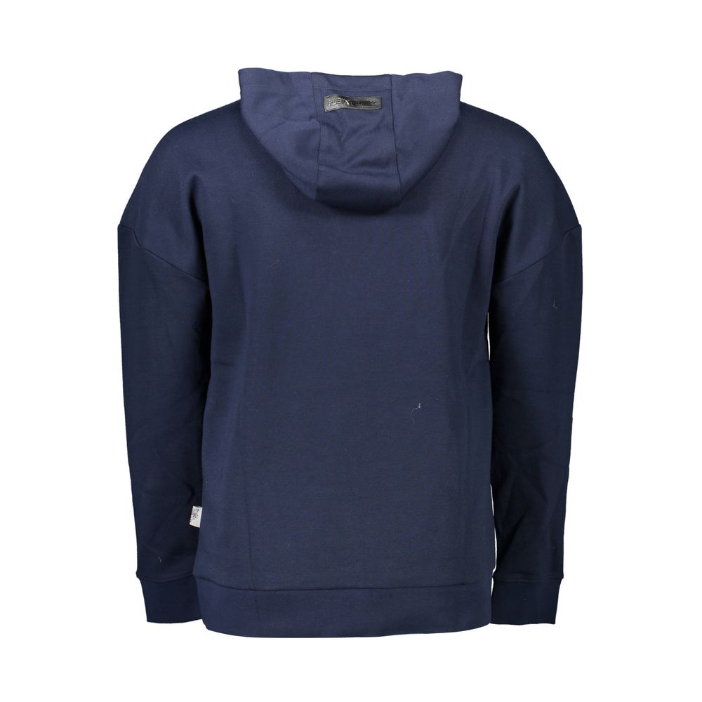 Plein Sport Baumwoll-Sweatshirt in Blau