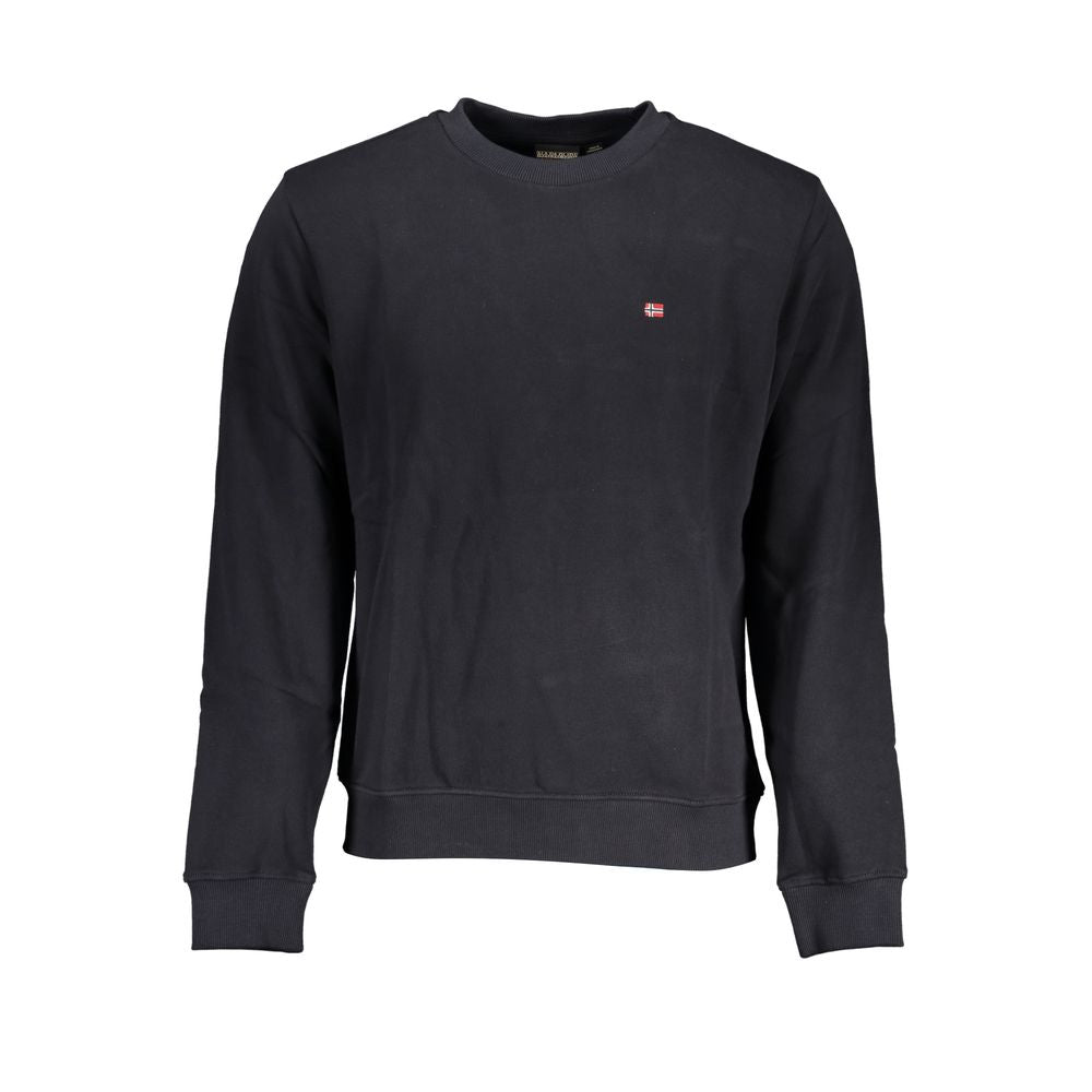 Napapijri Men's Black Cotton Sweater