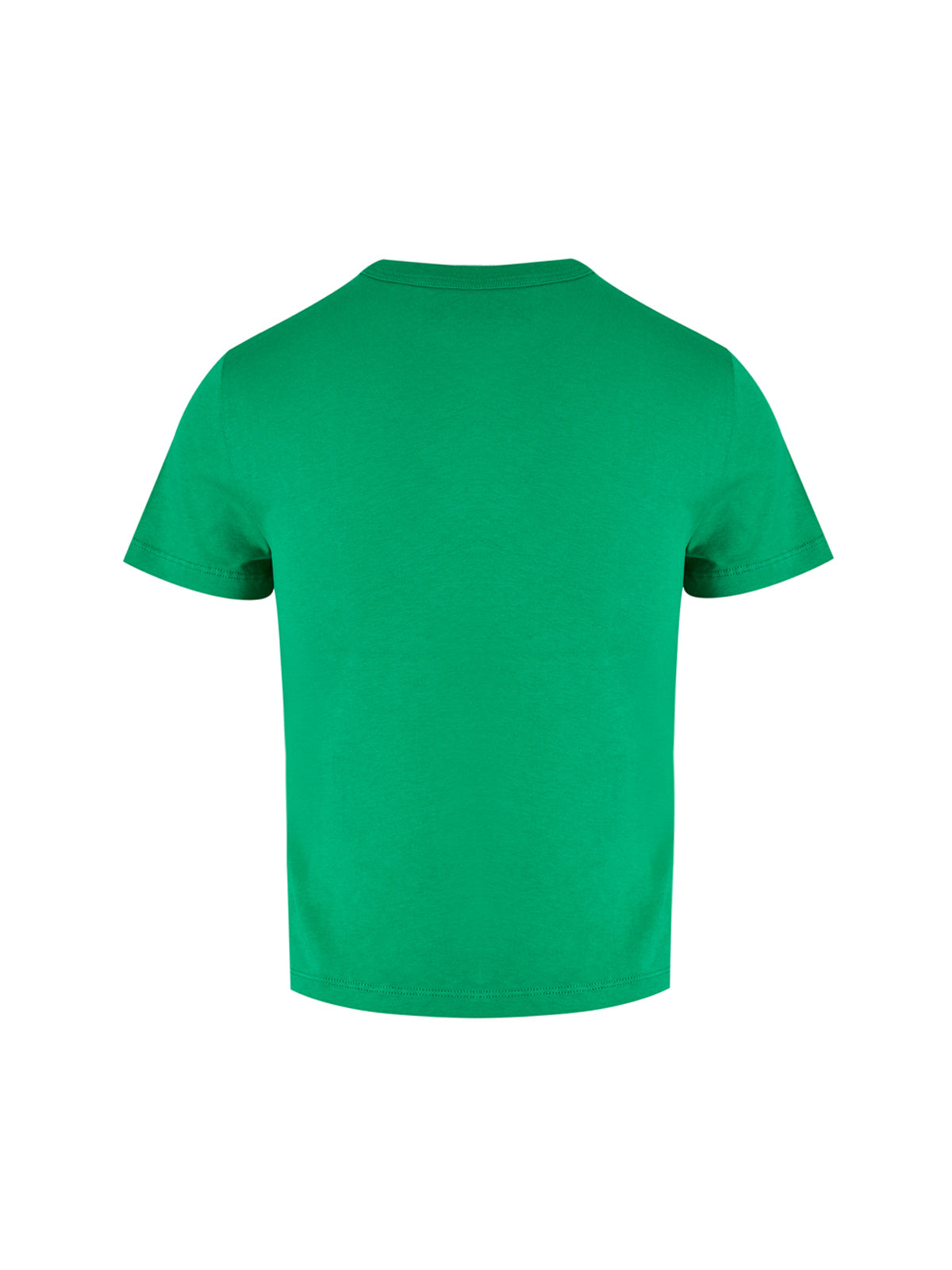 Gucci Grünes T-Shirt mit Logo aus Baumwolle